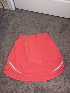 Lululemon Women's Coral Active Skirt with Reflective Trim